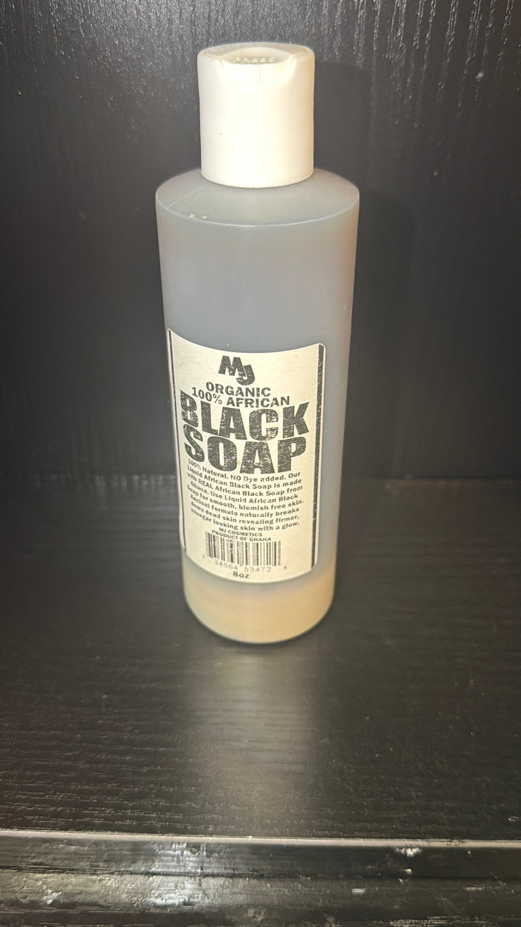 Liquid African Black Soap — Organic, 100% African (8oz)