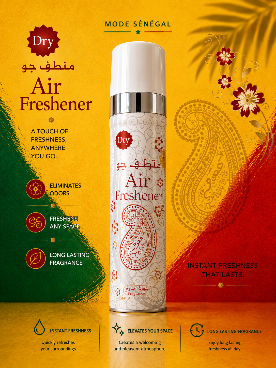 Dry Air Freshener — Floral Fragrance