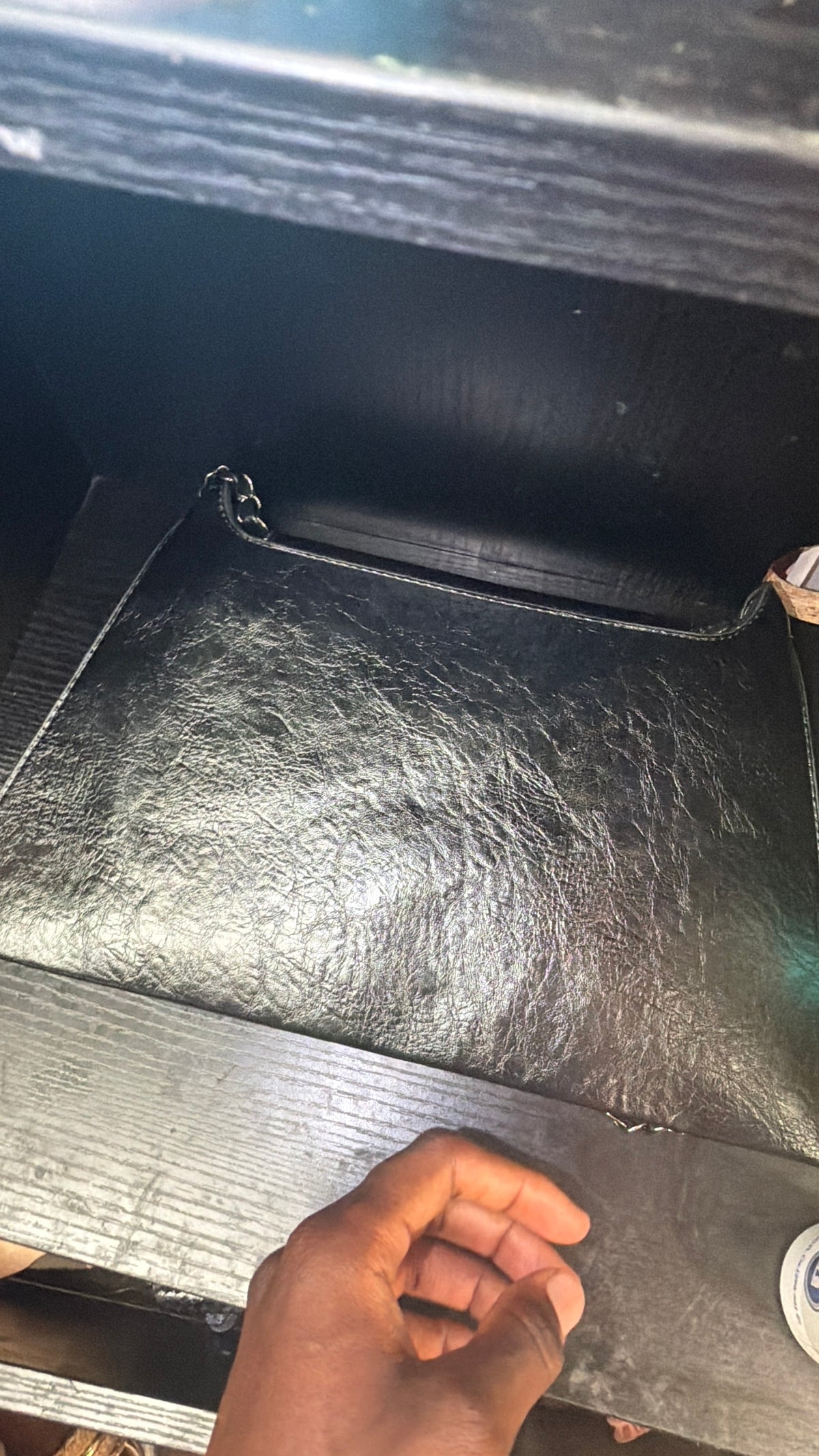 Studded Chain-Strap Purse —