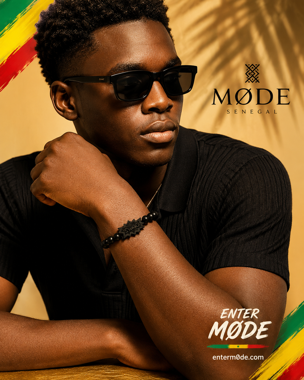 MØDE SWAG Wood Bead Bracelet