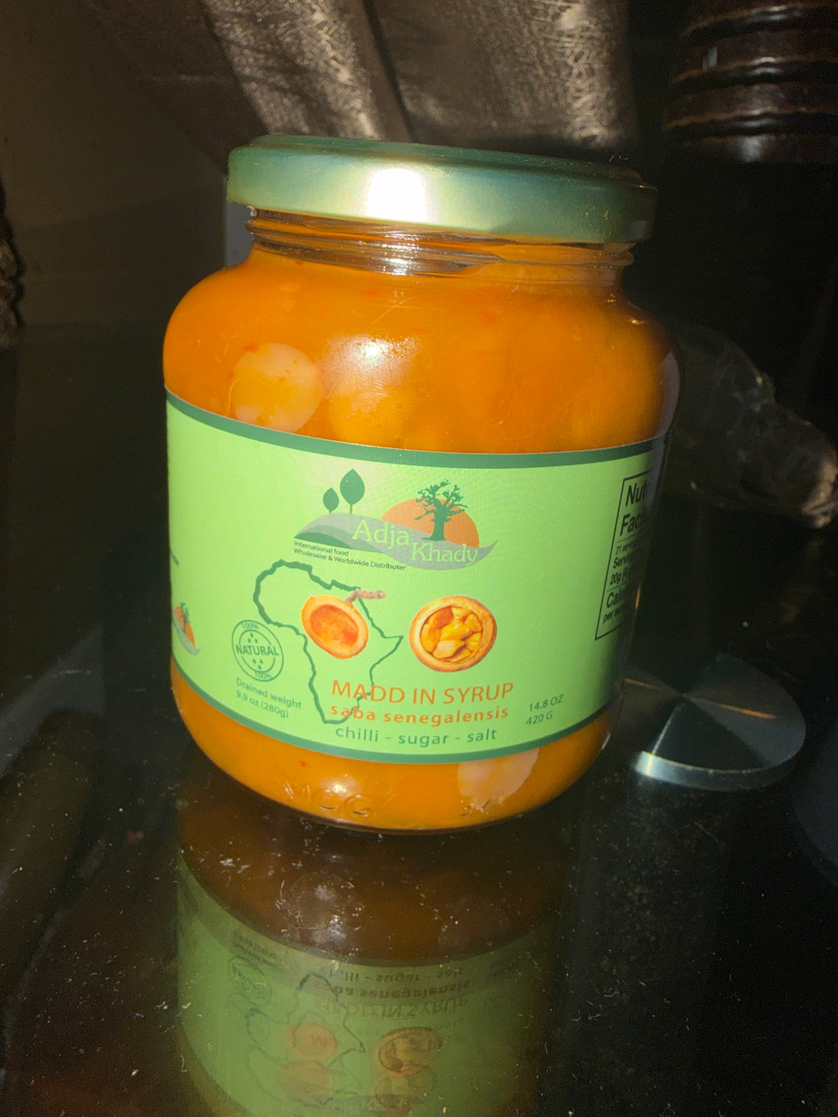 Madd in Syrup — Saba Senegalensis (14.8oz)