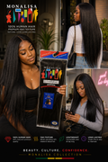 Monalisa 100% Human Hair — Yaki Texture, 1