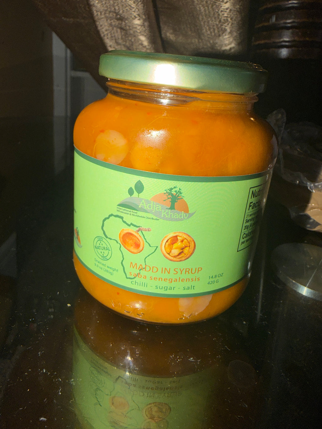 Madd in Syrup — Saba Senegalensis (14.8oz)