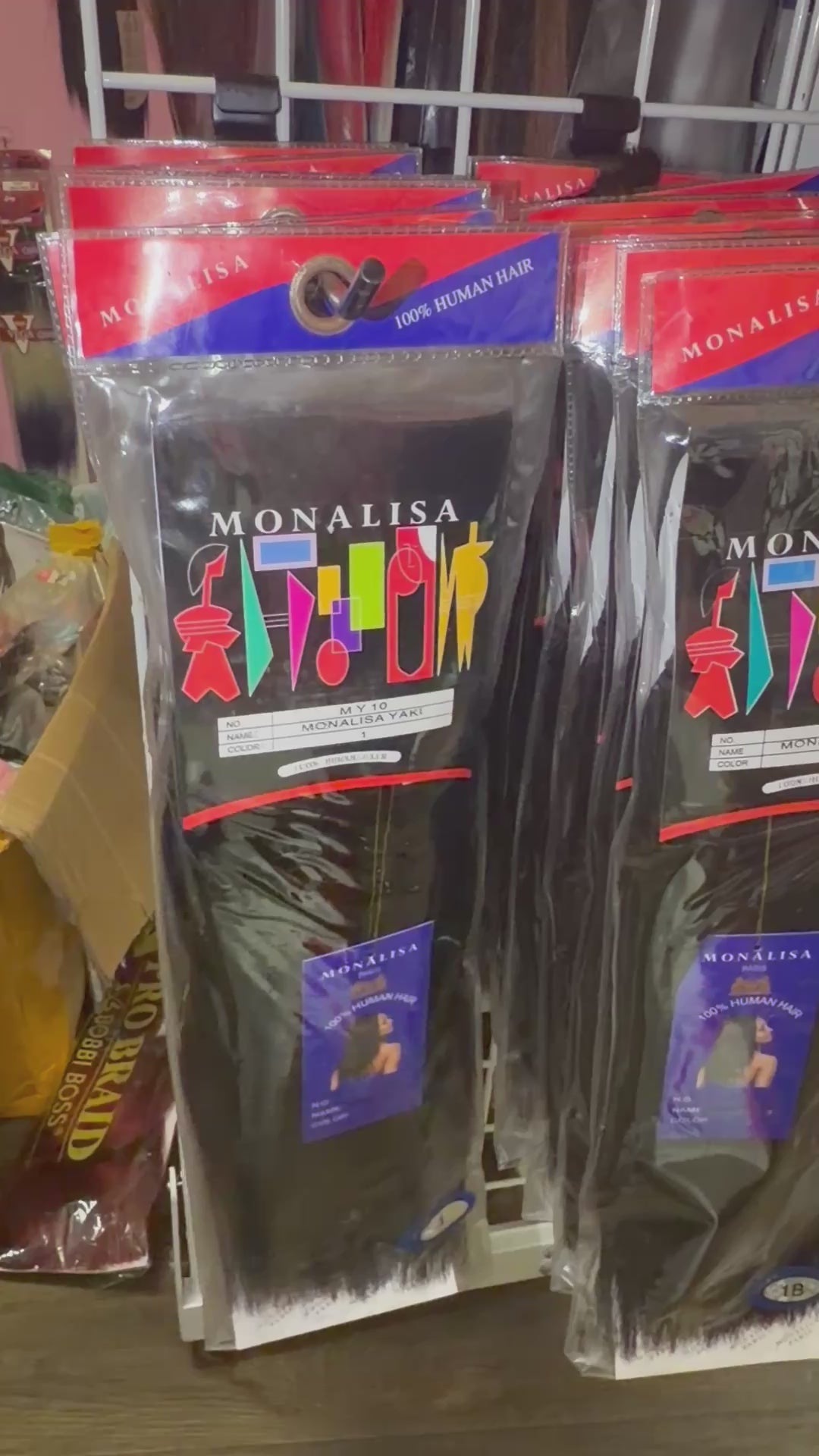 Monalisa 100% Human Hair — Yaki Texture, 1