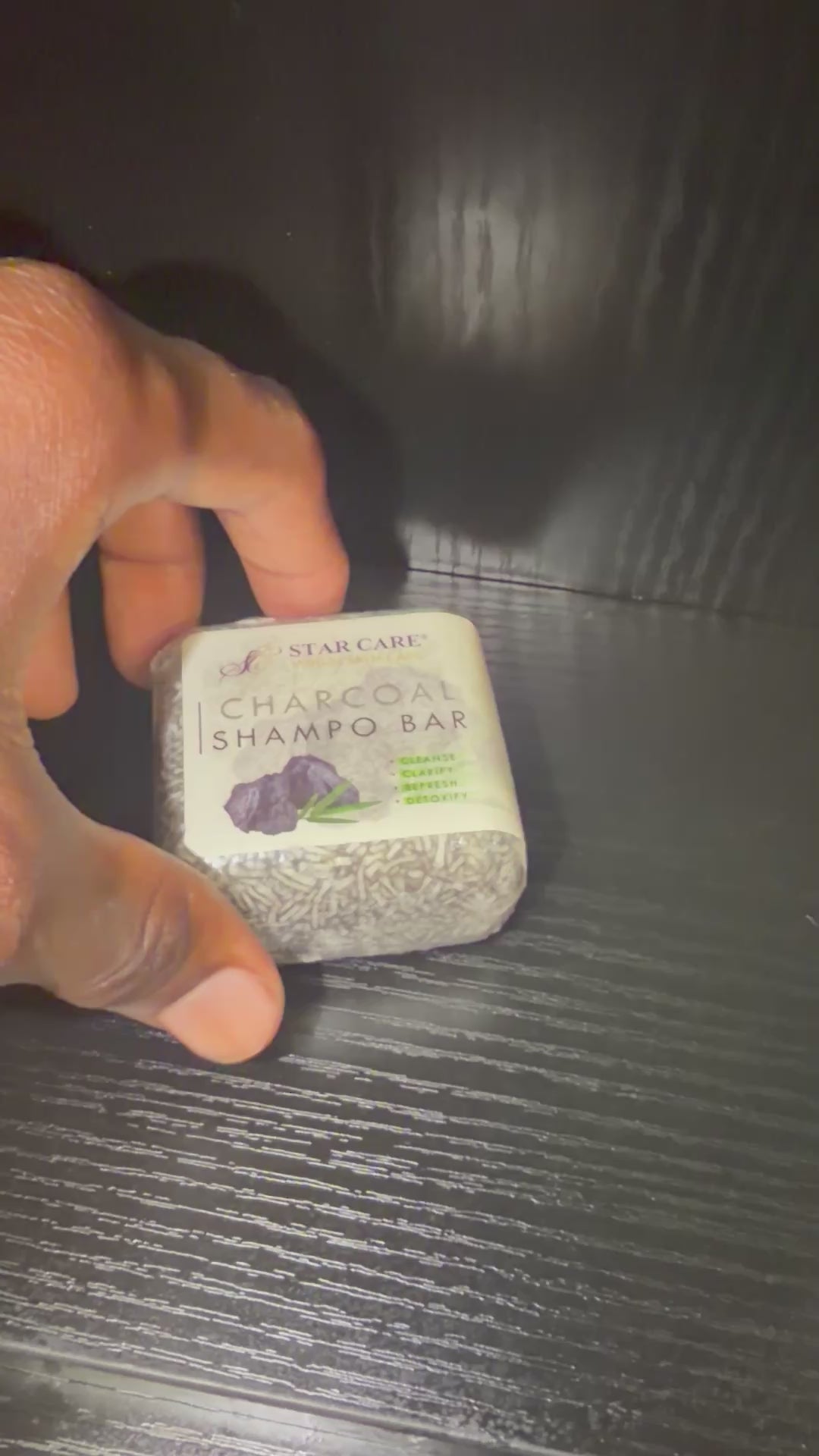 Charcoal Shampoo Bar — Cleanse & Detoxify